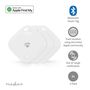 Keyfinder | Compatible with: Apple Find My App | Battery Powered | 3x CR2032 | Batteries included | Bluetooth® version: 5.1 | Battery life up to: 1 year | White | 3 pcs BTTAG10WT3 5412810441136