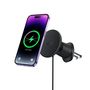 Car Magnetic Mount for Smartphones with Wireless Charging 15W, Black C40141001111-00 6932172632151