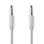 Stereo Audio Cable | 3.5 mm Male | 3.5 mm Male | Nickel Plated | 1.00 m | Round | White CAGP22010WT10 5412810280728