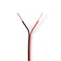 Speaker Cable | 2 x 0.35 mm² | CCA | 100.0 m | Round | PVC | Black / Red | Wrap CAGW0350BK1000 5412810312405