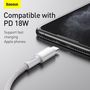 USB Type C kaabel - Lightning Fast Charging PD 20W 2 m valge CATLGD-A02 6953156231955