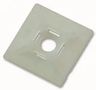 CABLE TIE BASES NATURAL 25X25, PK100 HFC2/4NATURAL