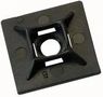 CABLE TIE BASES 28X28, PK100 HFC2/4BLACK