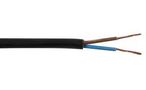 CABLE, FLEX, 2182Y, BLACK, 0.75,  PER M 2182Y-0.75MMBLK