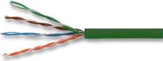 CABLE, UTP, CAT 5E, GREEN, 305M CAT5EGREEN305