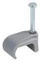 CABLE CLIPS T&E 1-1.5MM GREY 100/PK AFC4