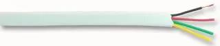 FCC-68 4 CORE WHITE T/PHONE CBL 100M FCC-68 WHITE 100M