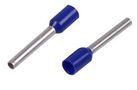 FRENCH SINGLE FERRULE 0.75MM L BLUE DICE7575