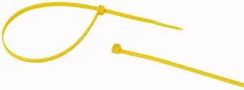 CABLE TIE, 4.8MM X 300MM, YEL, NYLON 6.6 300 X 4.8MM YELL