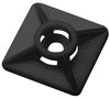 Kaablisideme liimankur 19x19mm 80N, must (100 pcs) CBH-19/19B 4008190883027