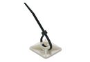 Cable Tie Holder Self-adhesive 19x19mm 80N, Natural (100 pcs) CBH-19/19N 4008190106317