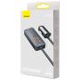 Car Quick Charger with Extension Cord 12-24V 120W 2xUSB + 2xUSB-C, Gray CCBT-A0G 6953156206670