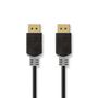 DisplayPort Cable | DisplayPort Male | DisplayPort Male | 8K@60Hz | Gold Plated | 2.00 m | Round | PVC | Anthracite | Box CCBW38010AT20 5412810443307