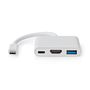 Multiport adapter USB C pistik - HDMI, USB A / USB C pordid, valge CCGB64770WT01 5412810416080