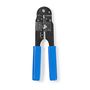 Crimp pliers | CAT5e / CAT6 / CAT6a | Cutting / Plier / Stripping | ABS / Steel | Blue CCGB89500BU 5412810467037