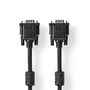 VGA Cable | VGA Male | VGA Male | Nickel Plated | Maximum resolution: 1280x768 | 5.00 m | Round | ABS | Black | Label CCGL59000BK50 5412810421305