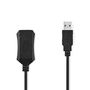 Active USB Cable | USB 2.0 | USB-A Male | USB-A Female | 480 Mbps | 5.00 m | Round | Nickel Plated | PVC | Copper | Label CCGL60EXTBK50 5412810421848