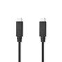 USB Cable | USB 3.2 Gen 2 | USB-C™ Male | USB-C™ Male | 240 W | 8K@30Hz | 20 Gbps | Nickel Plated | 1.00 m | Round | PVC | Black | Label CCGL64750BK10 5412810422173