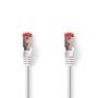 CAT6 Network Cable | RJ45 Male | RJ45 Male | S/FTP | 7.50 m | Round | LSZH | White | Label CCGL85221WT75 5412810424030