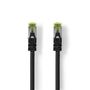 CAT7 Network Cable | S/FTP | RJ45 Male | RJ45 Male | 0.25 m | Snagless | Round | LSZH | Black | Label CCGL85420BK025 5412810452798