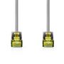 CAT7 Network Cable | S/FTP | RJ45 Male | RJ45 Male | 0.25 m | Snagless | Round | LSZH | Grey | Label CCGL85420GY025 5412810452859