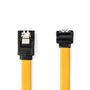 SATA Cable | 6 Gbps | SATA 7-Pin Female | SATA 7-Pin Female | Nickel Plated | 1.00 m | Flat | PVC | Yellow | Polybag CCGP73255YE10 5412810279494