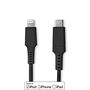 Lightning Cable | USB 2.0 | Apple Lightning 8-Pin | USB-C™ Male | 480 Mbps | Nickel Plated | 2.00 m | Round | PVC | Black | Box CCGW39650BK20 5412810315499