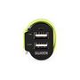 Car Charger 3-Outputs 6 A 2x USB / Micro USB Black/Green CH-023BL 8717534026063