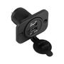 Mountable Car Charger 12-24V 2xUSB CHR0001 5901890053051