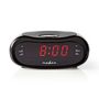 Digital Alarm Clock Radio | LED Display | AM / FM | Snooze function | Sleep timer | Number of alarms: 2 | Black CLAR001BK 5412810274079