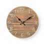 Wall Clock | Diameter: 300 mm | Wood | Beige / Brown CLWA002WD30 5412810270019