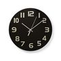 Wall Clock | Diameter: 300 mm | Glass | Black CLWA006GL30BK 5412810270064