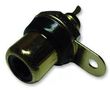 PHONO SOCKET, BLACK/GOLD PSG08302
