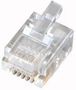 RJ12 CONNECTOR, PLUG, 6P6C, 1PORT, CAT5 RJ126P6CR