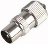 COAX PLUG MALE SCREW TYPE BRASS RW7-001