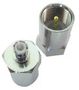 RF COAX ADAPTOR, MCX PLUG TO FME PLUG ADAPT/MCXM/FMEM