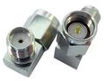 RF COAX ADAPTOR, SMA MALE/SMA FEMALE R/A ADAPT/SMAM/SMAF/RA