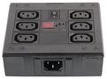POWER OUTLET STRIP, 10A/250VAC, 6 OUTLET PXD701/561/10/1