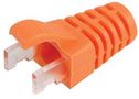 STRAIN RELIEF BOOT, PVC, RJ45 CONNECTOR PS6OR#100