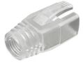 RJ45 BOOT, 8.5MM CABLES, CLEAR, 100 PACK UK4585C