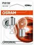 LAMP, P21W 382 12V 21W BA15S 2PK A382BL