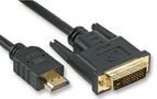 LEAD, HDMI A M TO DVI-D M,GOLD,7.5M PSG90263