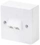FACEPLATE, RJ45, 8P8C, 2PORT, CAT5E FJ245