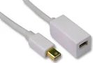 LEAD, MINI DISPLAYPORT, M TO F, 3M CDLMDP403