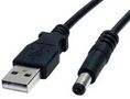 LEAD, USB-5.5MM 5V DC, TYPE M BARREL, 2M USB2TYPEM2M