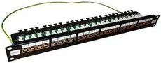 PATCH PANEL, 24PORT, 1U, CAT6A 009-002-001-40