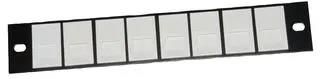 PATCH PANEL, 10IN, 8 WAY, FTP CAT6 009-002-001-10