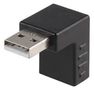 ADAPTER,USB2.0 90DEG DOWN A MALE-A FEM PSG91065
