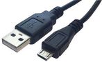 LEAD, HIGH RETENTION USB A-MICRO B, 1M PSG91155