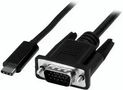 USB-C - VGA MALE ADAPTER CABLE, 2M CDP2VGAMM2MB